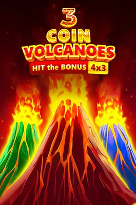 3 Coin Volcanoes tragamonedas explosiva MX7148